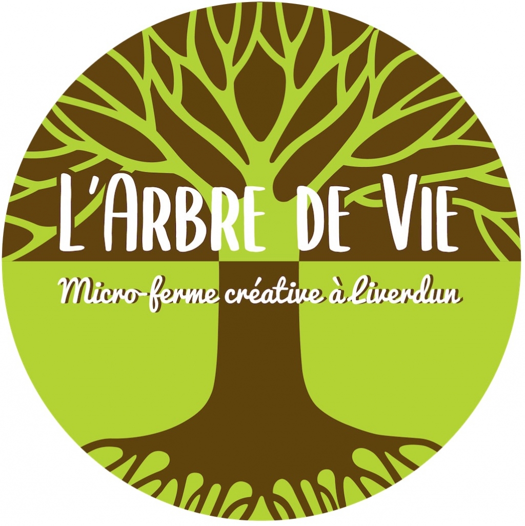 Logo L'Arbre de Vie, micro-ferme créative